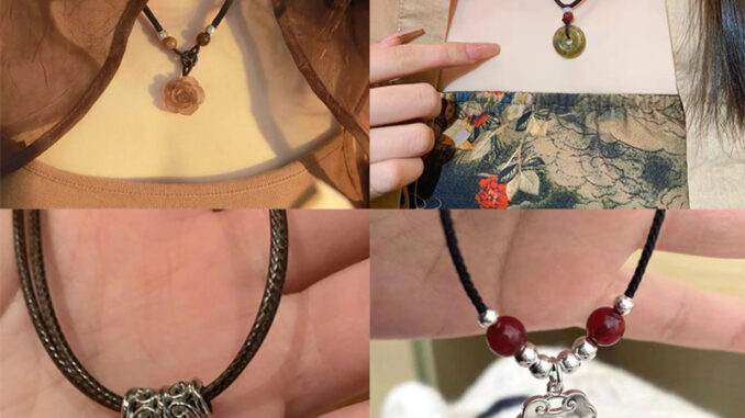 เครื่องประดับ สร้อยคอ จี้หยกเทียม รูปผีเสื้อ ดวงจันทร์ แฟชั่นสําหรับผู้หญิง เครื่องประดับ สร้อยคอ จี้หยกเทียม รูปผีเสื้อ ดวงจันทร์ แฟชั่นสําหรับผู้หญิง