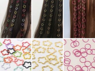 ห่วงแต่งผม 30ชิ้น คละสี พร้อมส่ง! (#P3-H)