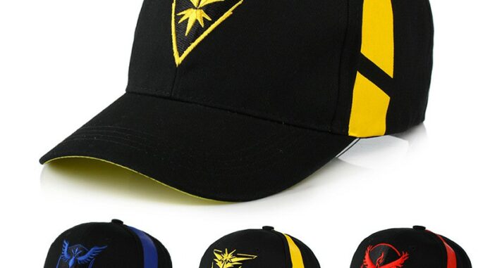 หมวกเบสบอล คอสเพลย์ Pokemon Go Team Valor Team Mystic Team Instinct