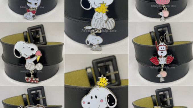 ที่หนีบเข็มขัด นร./นศ. Snoopy