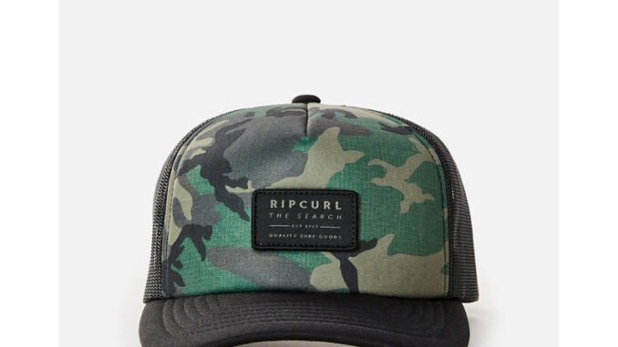 Ripcurl หมวกคอมโบ ลายพราง
