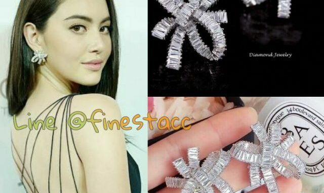 (สินค้าพร้อมส่งค่ะ) ต่างหูโบว์เพชร CZ ทรงปาเก็ต แบบโบว์แบบหรูหรา เก๋มากแบบดารา เล็ก/ใหญ่ (สินค้าพร้อมส่งค่ะ) ต่างหูโบว์เพชร CZ ทรงปาเก็ต แบบโบว์แบบหรูหรา เก๋มากแบบดารา เล็ก/ใหญ่