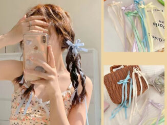 กิ๊บติดผมริบบิ้น ประดับโบว์ ประดับพู่ยาว สวยงาม เพื่อความสวยงาม แฟชั่นสําหรับผู้หญิง