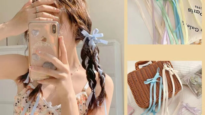 กิ๊บติดผมริบบิ้น ประดับโบว์ ประดับพู่ยาว สวยงาม เพื่อความสวยงาม แฟชั่นสําหรับผู้หญิง กิ๊บติดผมริบบิ้น ประดับโบว์ ประดับพู่ยาว สวยงาม เพื่อความสวยงาม แฟชั่นสําหรับผู้หญิง