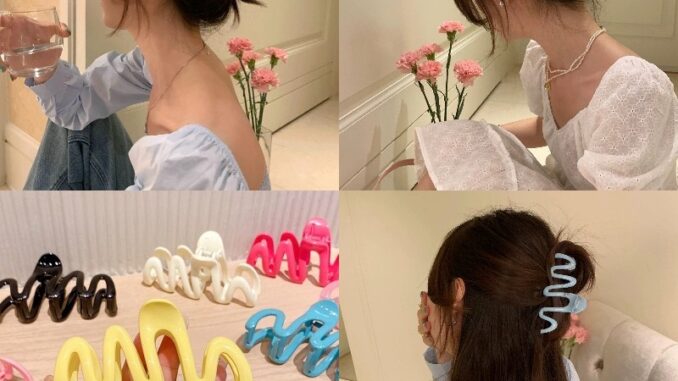 กิ๊บติดผม รูปปลาฉลาม ระดับไฮเอนด์ เครื่องประดับ สําหรับผู้หญิง