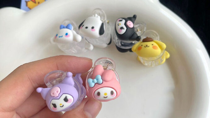SANRIO กิ๊บติดผม ลายการ์ตูนซานริโอ้ ขนาดเล็ก อเนกประสงค์ สไตล์ญี่ปุ่น สําหรับนักเรียน