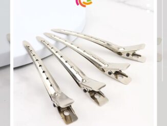 พร้อมส่ง1บาทกิ๊บติดผมปากเป็ดเกาหลีน่ารักสีเงินเรียบง่ายเครื่องประดับผมขายส่ง.COBRANDIER