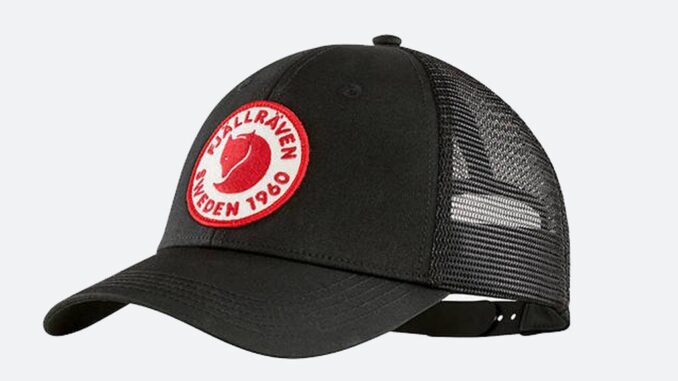 หมวก Fjallraven 1960 Logo Cap - Black ของใหม่ ของแท้ พร้อมส่ง หมวกแก๊ป หมวกเดินป่า