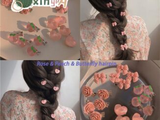XINYIA 1 หัวใจ รูปดอกคามิเลีย ประดับโบว์ ที่ติดเพชรผม สีชมพู กิ๊บดอกไม้ติดผมสําหรับผู้หญิง 2024