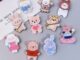 【4 ชิ้นในชุด】เข็มกลัดอะคริลิค ลายการ์ตูนน่ารัก สร้างสรรค์ สไตล์ญี่ปุ่น เครื่องประดับ สําหรับผู้หญิง