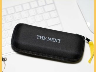 กล่องแว่น THE NEXT ชนิดผ้า สกรีนลาย รุ่นพิเศษ