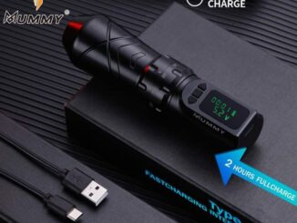 Mummy tattoo pen wireless ปากกาสักเพน Rotary ไร้สาย ใช้แบตเตอรี่ในตัว