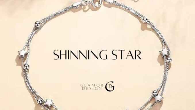 GLAMOR✨ของขวัญ Valentine Star Story สร้อยข้อมือเงินแท้ กําไลข้อมือผู้หญิง กำไลข้อมือเงินแท้ ข้อมือเงินแท้
