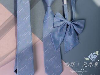 Endless ของแท้ เสื้อเบลาส์ JK ผ้าแจ็คการ์ด แฟชั่นฤดูร้อน สีฟ้า