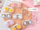 SANRIO ใหม่ กล่องคอนแทคเลนส์เรซิ่น ลายการ์ตูนซานริโอ้ 3D แวววาว แบบพกพา แฟชั่น 2024