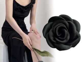 Hap Camellia เข็มกลัด โลหะผสม รูปดอกคามิเลีย สําหรับผู้หญิง