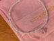 SissyJewelry // ข้อมือเงินแท้ รุ่นเอ็นยืด จี้พลอยหัวใจ Swarovski 5mm