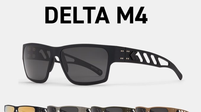 GATORZ - DELTA M4 Made In USA รับประกัน Lifetime  แว่นทหาร กันแดด ป้องกันสะเก็ด ทหาร Tactical