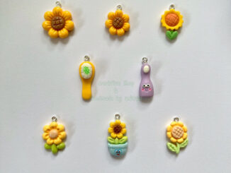 8/ 25-27 [[จี้เรซิ่น Diy]] จี้ดอกไม้ จี้ดอกทานตะวัน จี้แปรงสีฟัน จี้ดอกทิวลิป จี้เรซิ่น ราคา / 1 ชิ้น