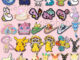 เข็มกลัด รูปการ์ตูน Pokemon Enamel Pins Elf Pocket Monster Pikachu เครื่องประดับ สําหรับเพื่อน