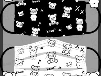 ส่งเร็ว หน้ากาก ลายการ์ตูนหมีพูห์ โหด สีพื้น สําหรับผู้ใหญ่ 50 ชิ้น