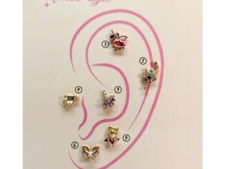จิวหูเกาหลี นำเข้า เงินแท้ (เซ็ตที่40) (ราคาต่อชิ้น) (ผิวแพ้ง่ายใส่ได้)