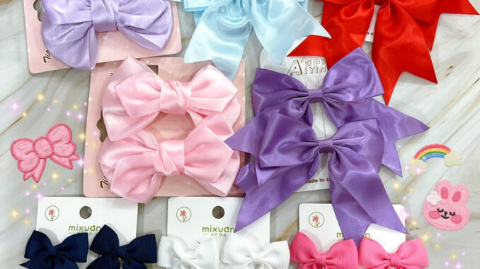 โบว์สวยๆน่ารักๆของเด็กและผู้ใหญ่  พร้อมส่งนะคะ