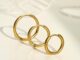 RINDA.STUDIO - Classic hoop (stainless steel) (ต่างหูห่วง)
