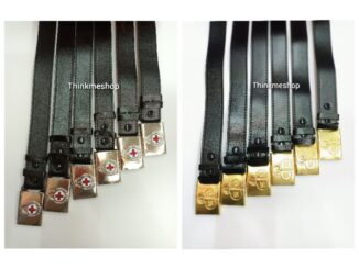 สายเข็มขัดเย็บขอบ+หัวเนตรนารี(1โหล) สายเข็มขัดเย็บขอบ+หัวยุวกาชาด(1โหล)