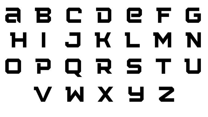 อักษร P - Z FONT NEW. B   Iron on Patches  ตัวรีดติดเสื้อ  รีดง่ายติดได้ทุกเนื้อผ้า