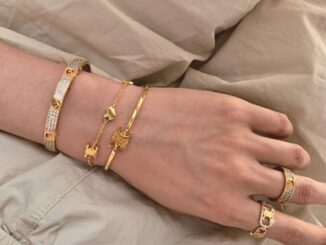 Xiya สร้อยข้อมือไทเทเนียม เหล็ก จี้รูปหัวใจ ดาว สไตล์เรโทร