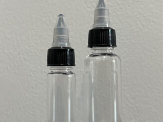 ขวดเเบ่ง ขวดพลาสติกใส/สำหรับใส่หมึก/ใส่สี/ขนาด 1/2 Oz./ขนาด1 Oz.