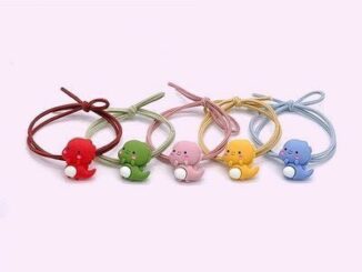 ยางรัดผมก๊อตจิ เชือกยางรัดผมเกาหลีเชือก สุ่มสี G021