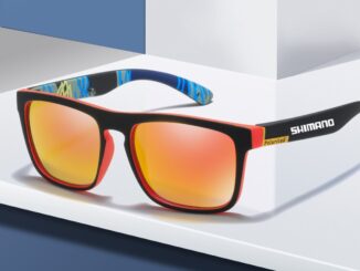 Shimano แว่นตากันแดด เลนส์โพลาไรซ์ UV400 คุณภาพสูง สําหรับขี่จักรยาน ตั้งแคมป์ เดินป่า ตกปลา เล่นกีฬากลางแจ้ง