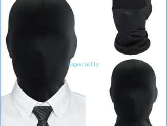 Esp Spooky หมวกบีนนี่ 3 หลุม น่ากลัว ฮาโลวีน หมวกไหมพรม เครื่องแต่งกาย สีดํา