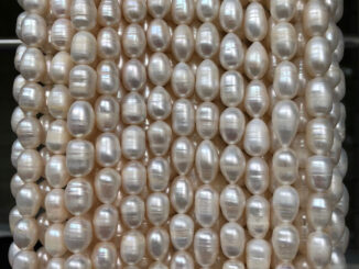 ไข่มุกแท้ Fresh Water Pearl ไข่มุกน้ำจืด ทรงไข่ 10-11 mm.