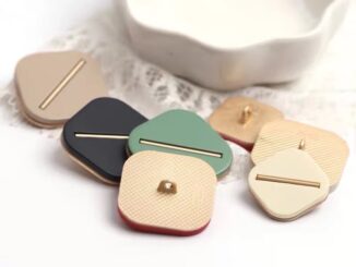 กระดุมโลหะ ทรงสี่เหลี่ยม คุณภาพสูง สีดํา ขาว แดง เขียว สําหรับเย็บผ้า DIY 10 ชิ้น ต่อล็อต