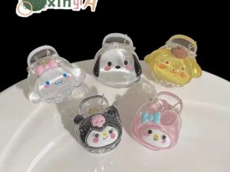 【XINYIA】2024 กิ๊บติดผมหน้าม้า เกาหลี ลายการ์ตูนคุโรมิน่ารัก ขนาดเล็ก สีสันสดใส สําหรับเด็กผู้หญิง