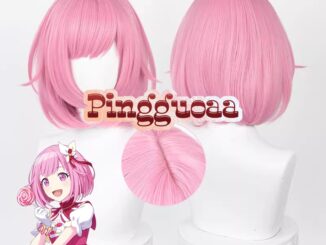 Anime Project SEKAI COLORFUL STAGE! Ootori Emu Cosplay Wig 34cm Short Pink Heat Resistant Synthetic Wigs