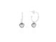 Louis Montini (Jewelry) Sterling Silver 925 Earrings ต่างหูเงินแท้ 92.5% ต่างหูผู้หญิง รูปหัวใจ LJER111