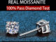 Real Moissanite ต่างหูเงินสเตอร์ลิง 925 0.5ct 1ct 2ct 3ct ทรงกลม สีขาว ได้รับการรับรองจาก GRA ผ่านการทดสอบ สําหรับหมั้น งานแต่งงาน
