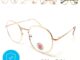 แว่นตากรองแสง ขาสปริง แว่นกรองแสงสีฟ้า แว่นตากรองแสง บลูบล็อค ( blueblock lens ) ทรงหยดน้ำ