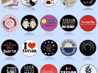 เข็มกลัดโลหะ รูป Taylor Swift Music 25 แบบ สําหรับตกแต่งเสื้อผ้า