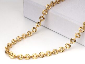 สายโซ่เหล็กไทเทเนียม ชุบทอง 18K หลายสไตล์ เรียบง่าย แฟชั่น