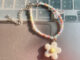 พร้อมส่ง  กำไลดินปั้นดอกไม้ขาว ละมุนละไมเวอร์ คุณหนูคุณใจสุด