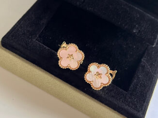 ต่างหู VC(PinkGold) เกรดVIP ใช้สลับ  พร้อมกล่อง