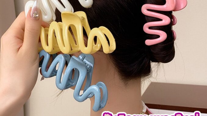 YOYO กิ๊บติดผม ขนาดใหญ่ แฟชั่นสําหรับผู้หญิง ที่หนีบผมใหญ่ สีพื้น สไตล์ฝรั่งเศส hair clip YOYO กิ๊บติดผม ขนาดใหญ่ แฟชั่นสําหรับผู้หญิง ที่หนีบผมใหญ่ สีพื้น สไตล์ฝรั่งเศส hair clip