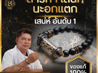 (ของแท้100%) สาริกานะอกแตก  สาริกา นะอกแตก ยันต์นะอกแตก เจรจา เมตตามหานิยม สายมู มูเตลู อาจารย์หนูกันภัย
