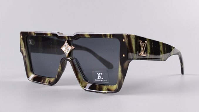 Louis VUITTON LV 1486 แว่นตากันแดด ไล่โทนสี แบรนด์หรู ดีไซน์คลาสิก แฟชั่นสไตล์เรโทร