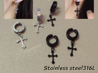 ต่างหูห่วงหนีบ​ [ราคา/ชิ้น]​